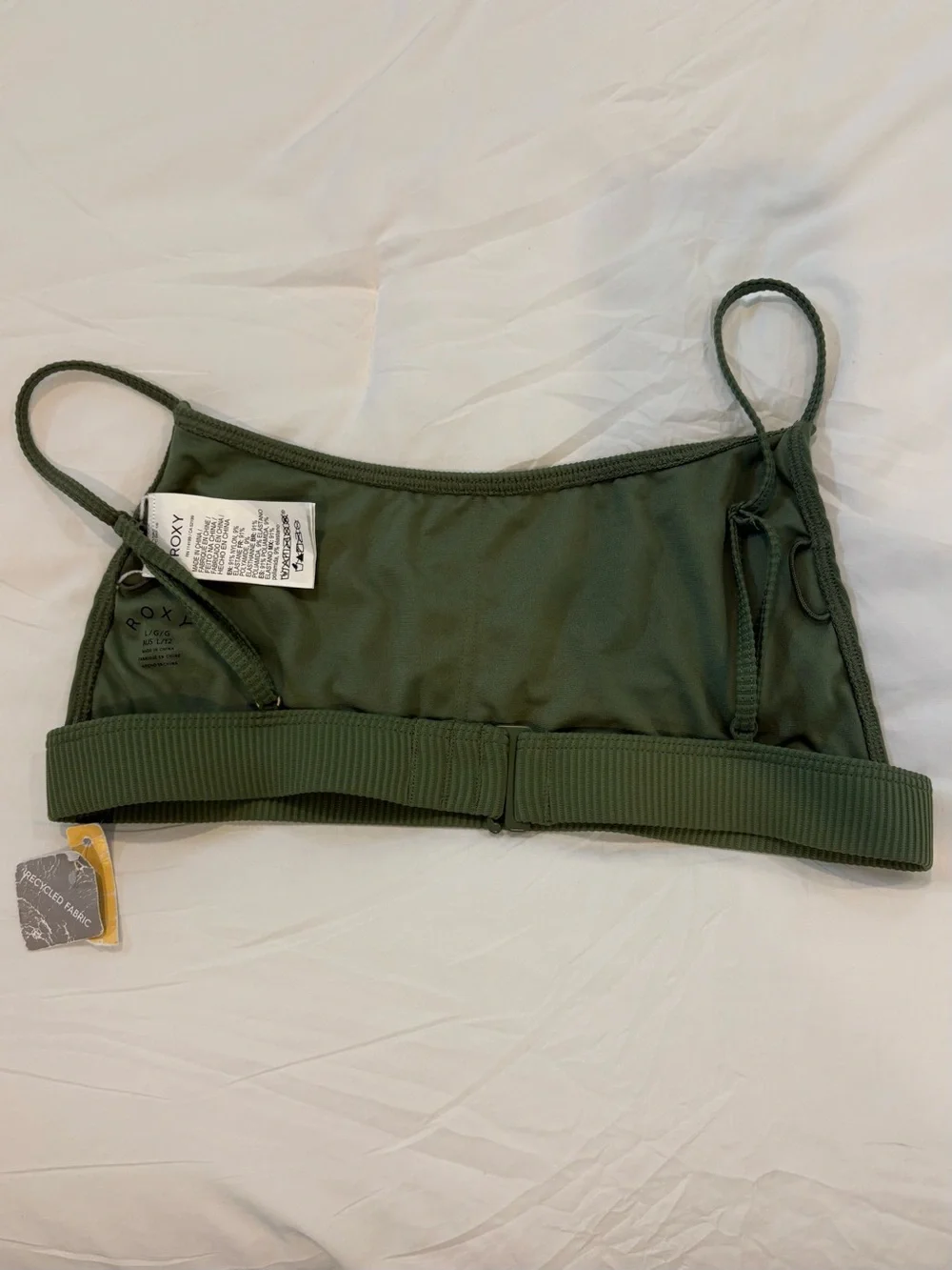 Roxy Ribbed Bikini Top - Picture 2 of 3